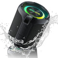 OHAYO 40W, IPX7 Waterproof Wireless Portable Speaker with Lights, Loud Sound, RGB Lights,TWS Pairing, AUX&TF-Card in