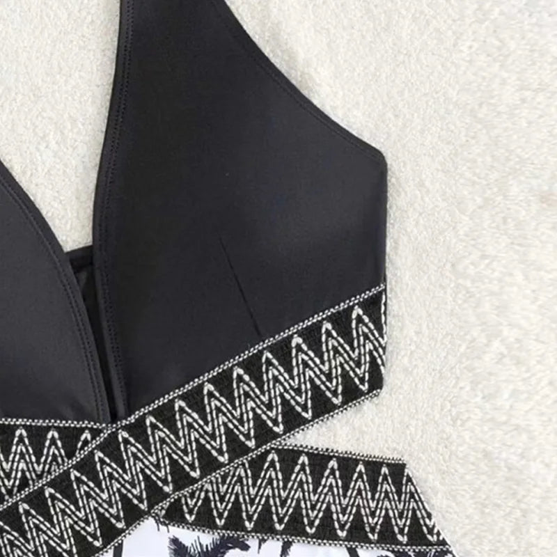 Summer Bikini Mother Daughter Father Son Swimsuit Parent-Child Family Swimming Costume Family Matching Beach Sunny Swimwear