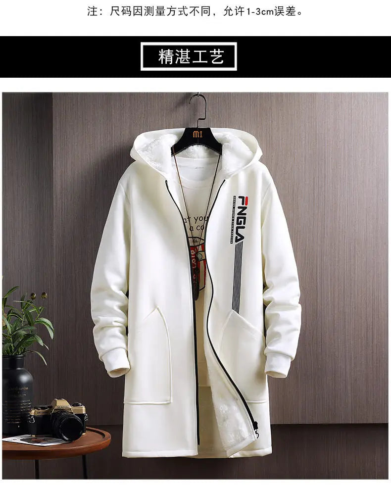 2025 new arrival winter coat mens high quality trench coat men,autumn men's casual jackets fashion trench coat,size M-5XL FY097