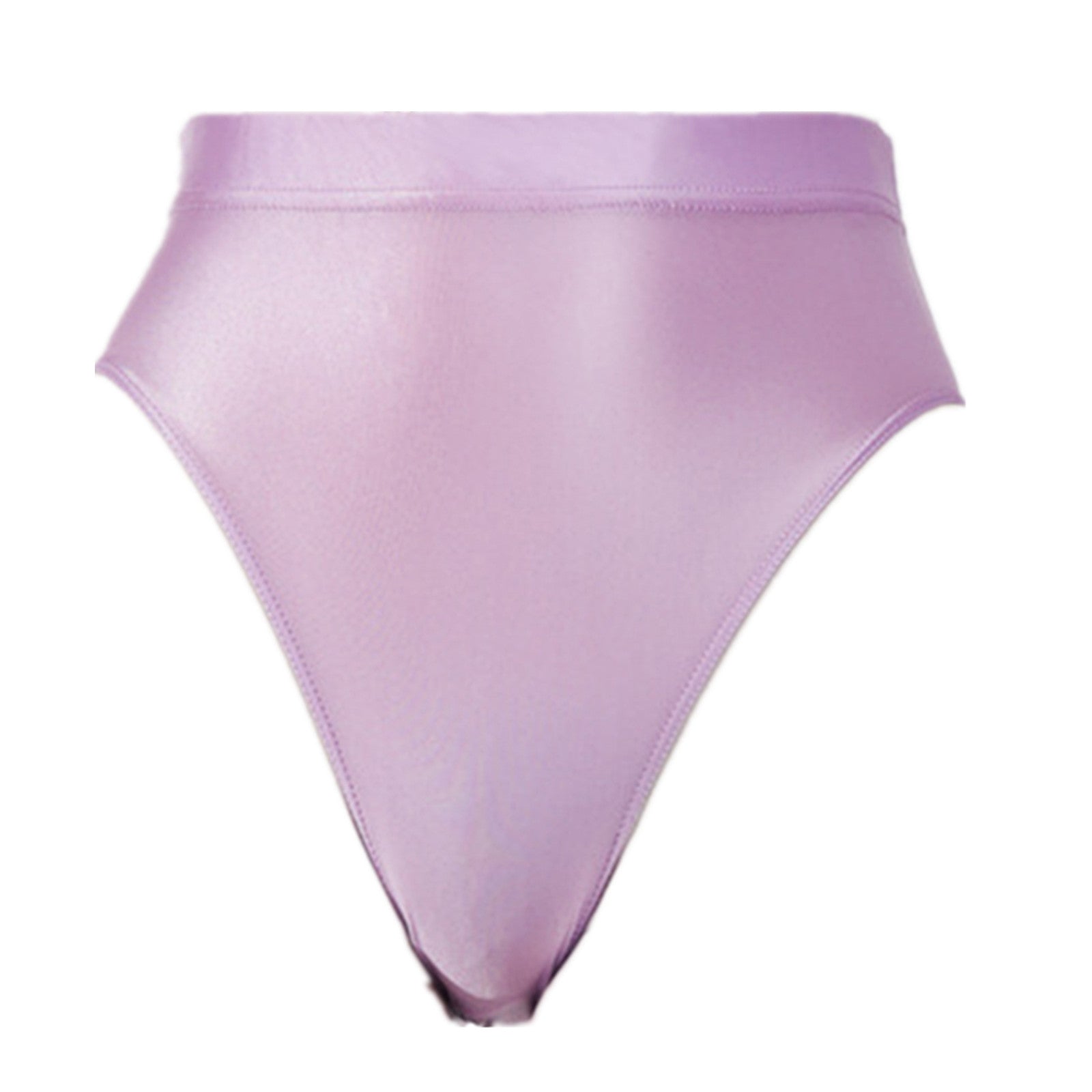 Elegant Women's Panties Glossy Breathable Underwear Sexy Lingerie High Waist Briefs Satin Underpants Knickers Swimsuit Bottoms