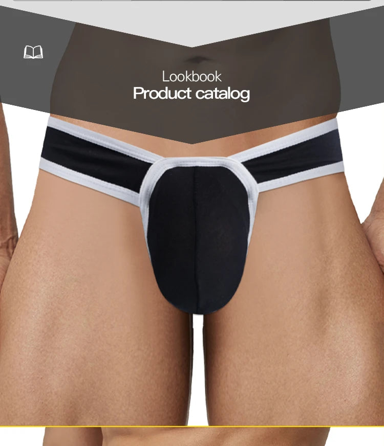 Men Modal 3D Pouch Briefs Athletic Sports Male Breathable Skin-friendly Soft Underwear High Stretch Underpants for Daily Wear