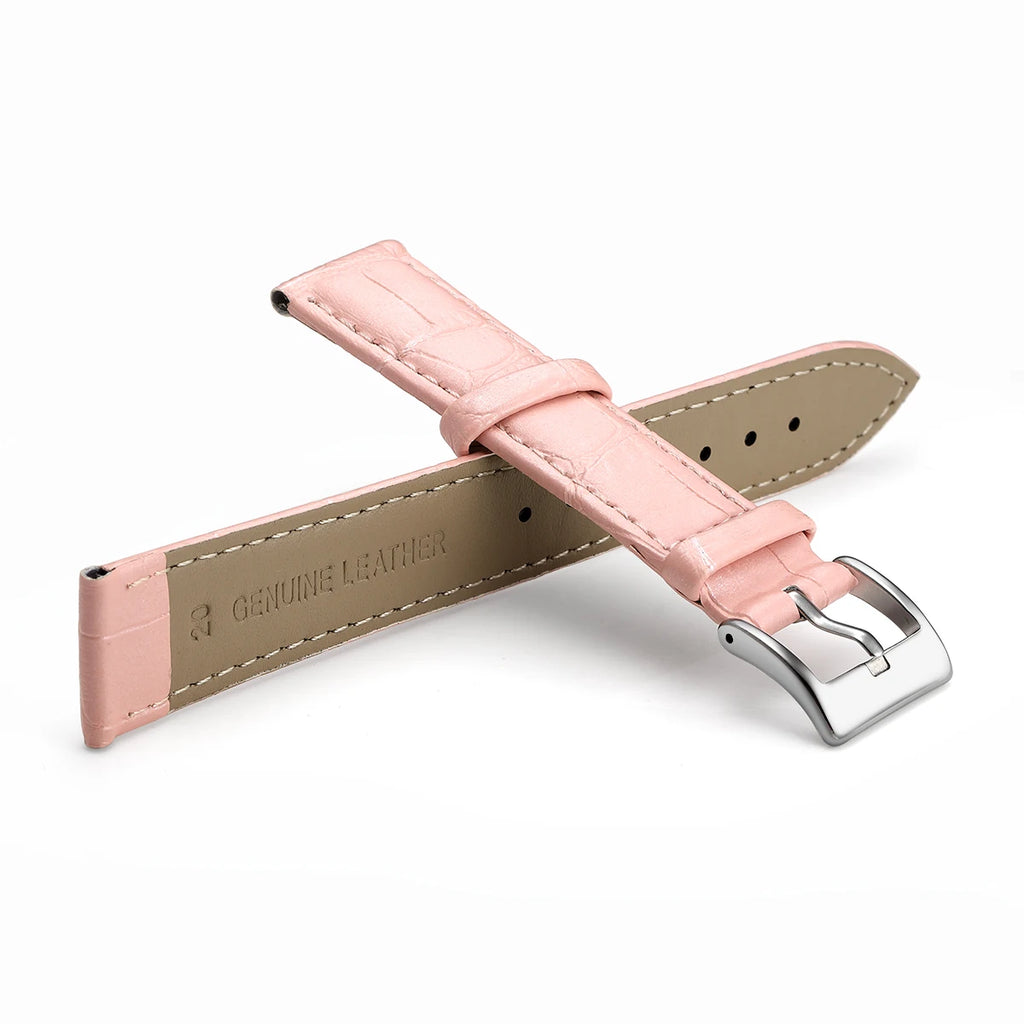 Premium Genuine Leather Watch Band – Multi-Size Wrist Strap