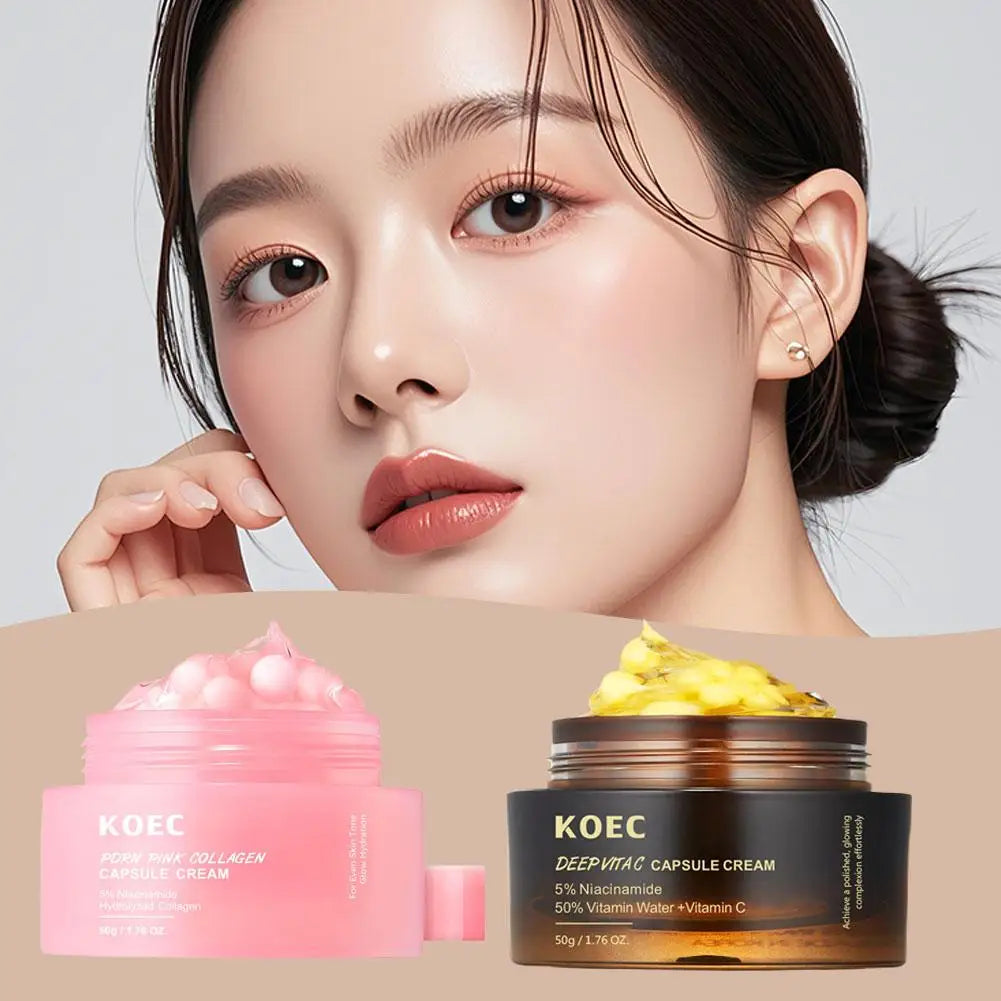 Collagen Jelly Cream Niacinamide Hydrolyzed Whitening Brightening Moisturizer Collagen Korean Skincare Products