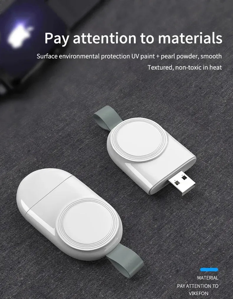 Fast Magnetic Wireless Charger For Apple Watch 8 7 6 5 4 3 SE Ultra 2 IWatch Dock Adapter Chargers Portable USB Charging Station