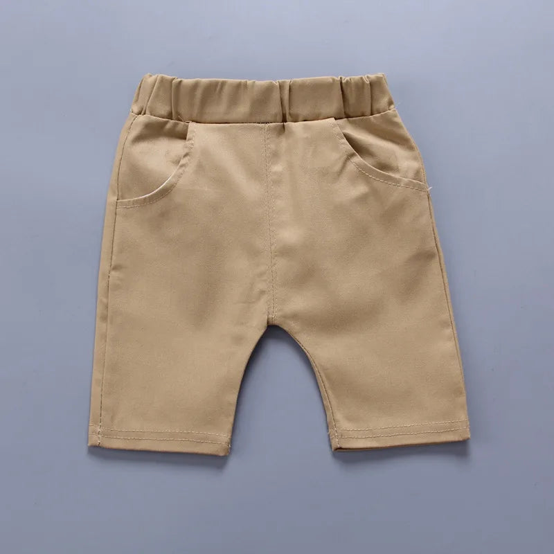 Boys Summer Sport Outfit Set 2pcs – T-Shirt & Shorts Toddler Sportsuit for Ages 1-4