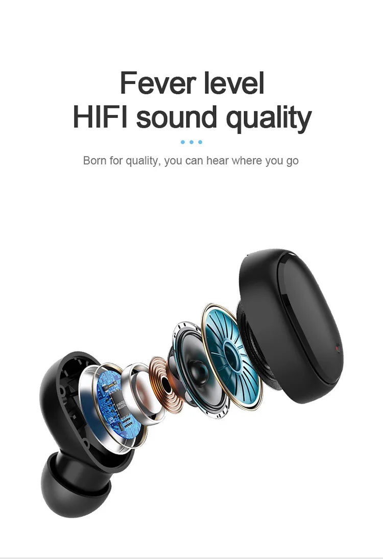 Bluetooth Earphones In ear Wireless Earphones Bluetooth 5.0 Mobile Phones Headsets Sports Cycling Headphones With Microphones