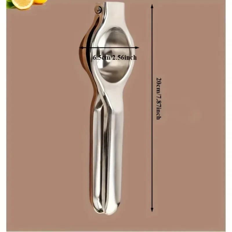 Exprimidor Manual de Acero Inoxidable – Para Limón y Cítricos
