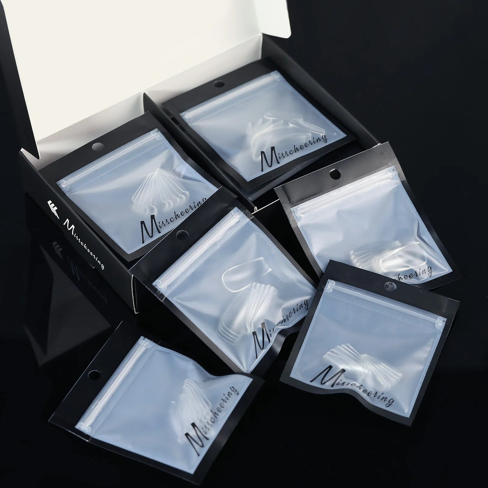 120/140pcs Almond Stiletto False Nail Tips Clear Soft Fake Nails Extension For Home DIY Nail Salon Manicure Press On Nails
