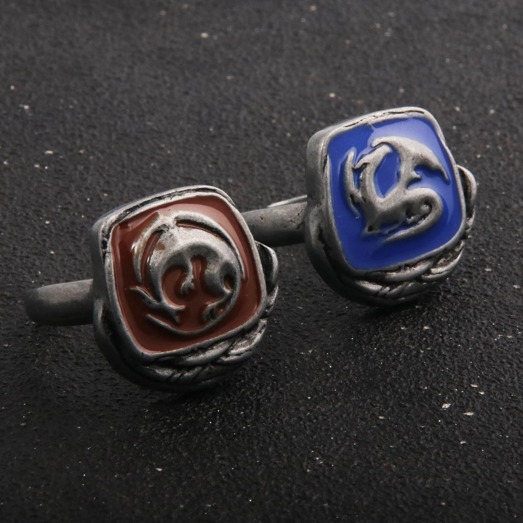 Game Dark Souls Series Men Rings Havel's Demon's Scar Chloranthy Badge Adjustable Ring Male Fans Cosplay Jewelry Accessories