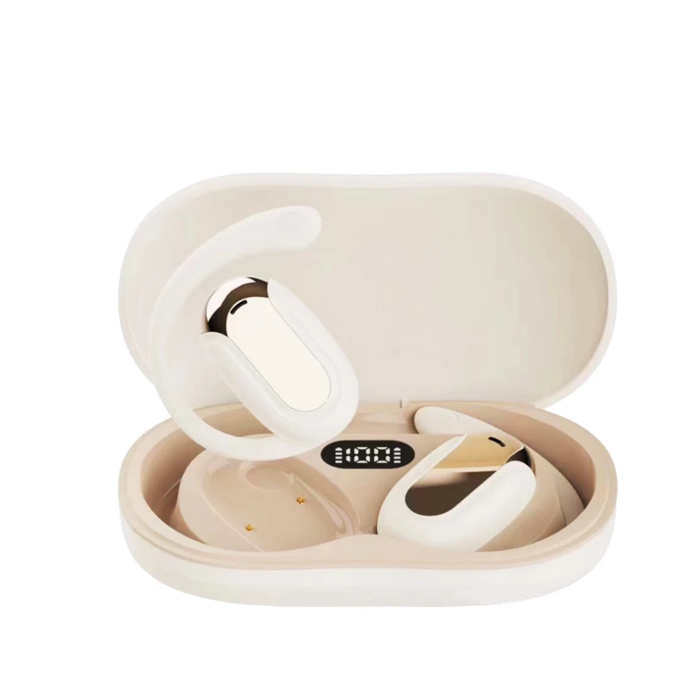 138 Language Translator Earbuds AI Translation Real Time Translating Earbuds Open Ear with 90H Playtime for Travel Business