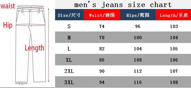 Men's Washed Straight Boyfriend Jeans – Spring & Summer Style