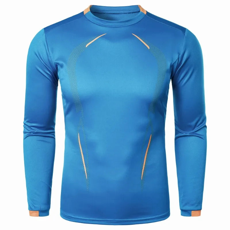 New Men's Sports Training Long Sleeve Quick-dry T-shirt Fitness Lightweight Streetwear Breathable Oversized T Shirts for Men