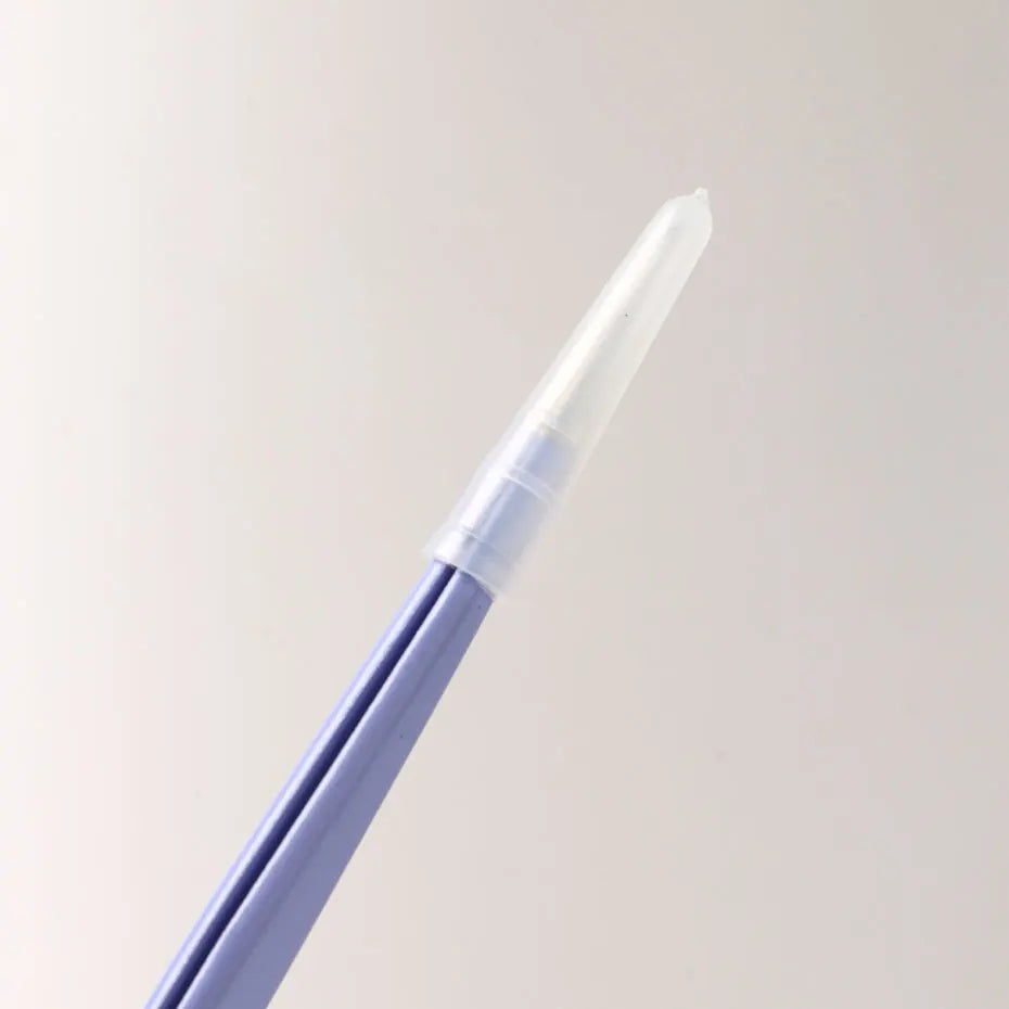 1PC Double Sided Purple Nail Tweezers Silicone Pressing Head Nail Tweezers Sticker Picker Nails Tools Stainless Manicure Tools ﻿