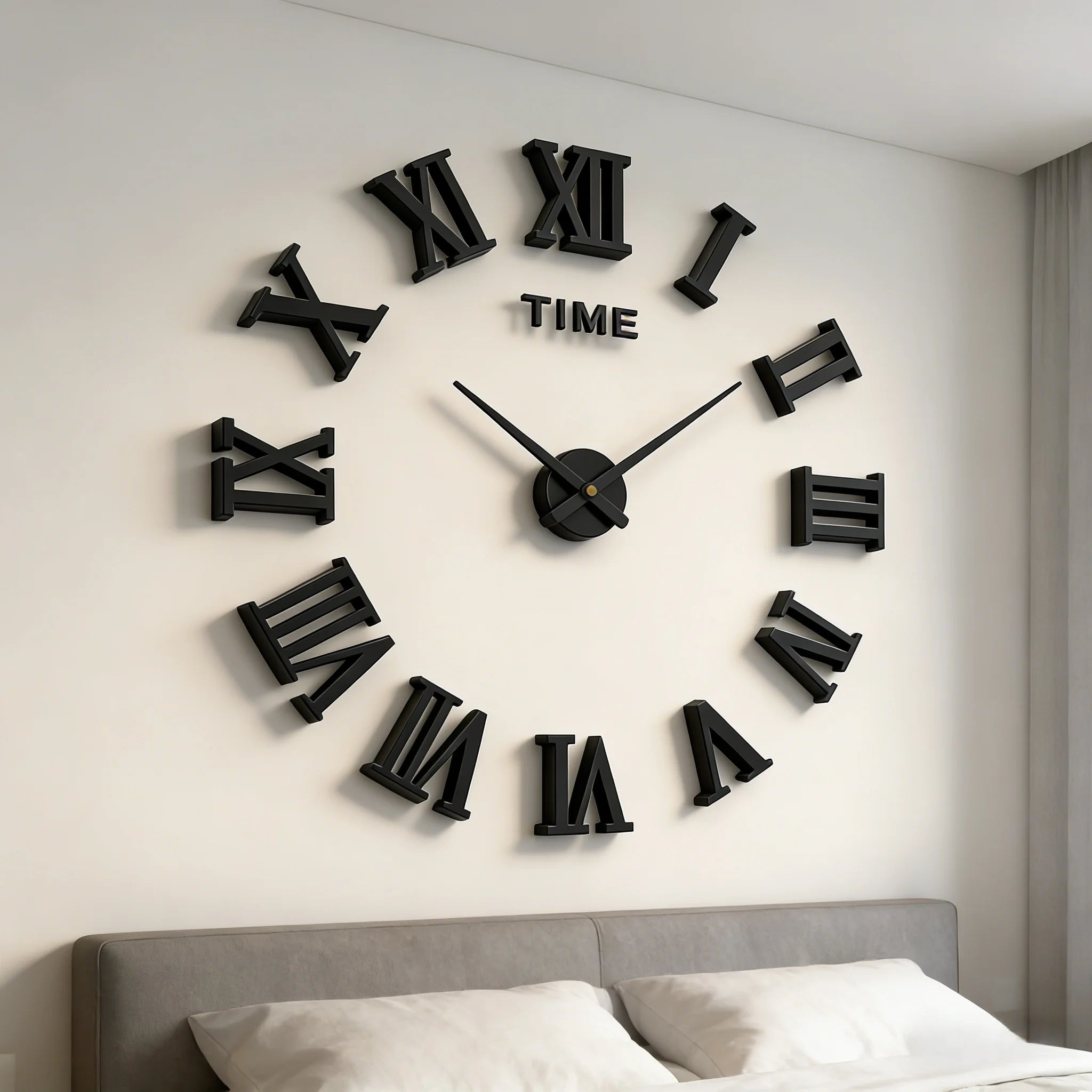 New Modern Design Large Wall Clock 3D DIY Quartz Clocks Fashion Watches Acrylic Mirror Stickers Living Room Home Decor Horloge