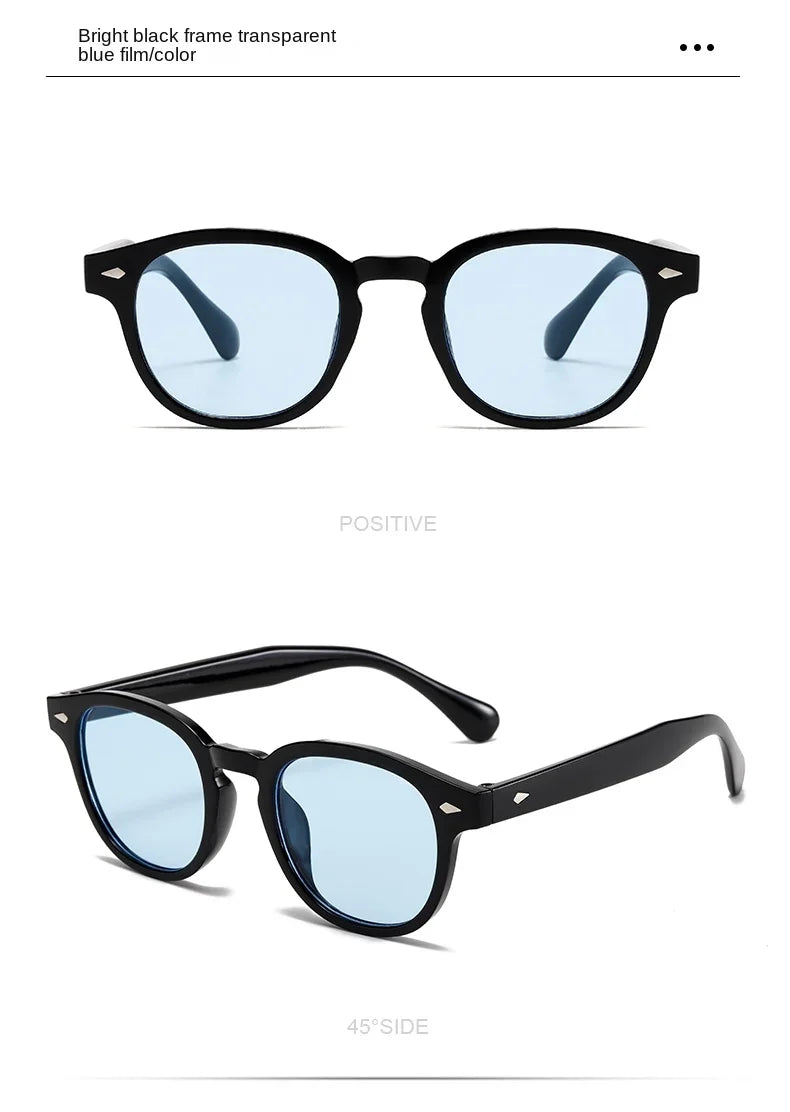New Vintage Rectangle Sunglasses Men Women Luxury Brand Designer Square Sun Glasses Fashion Men Sun Glasses Oculus Christmas