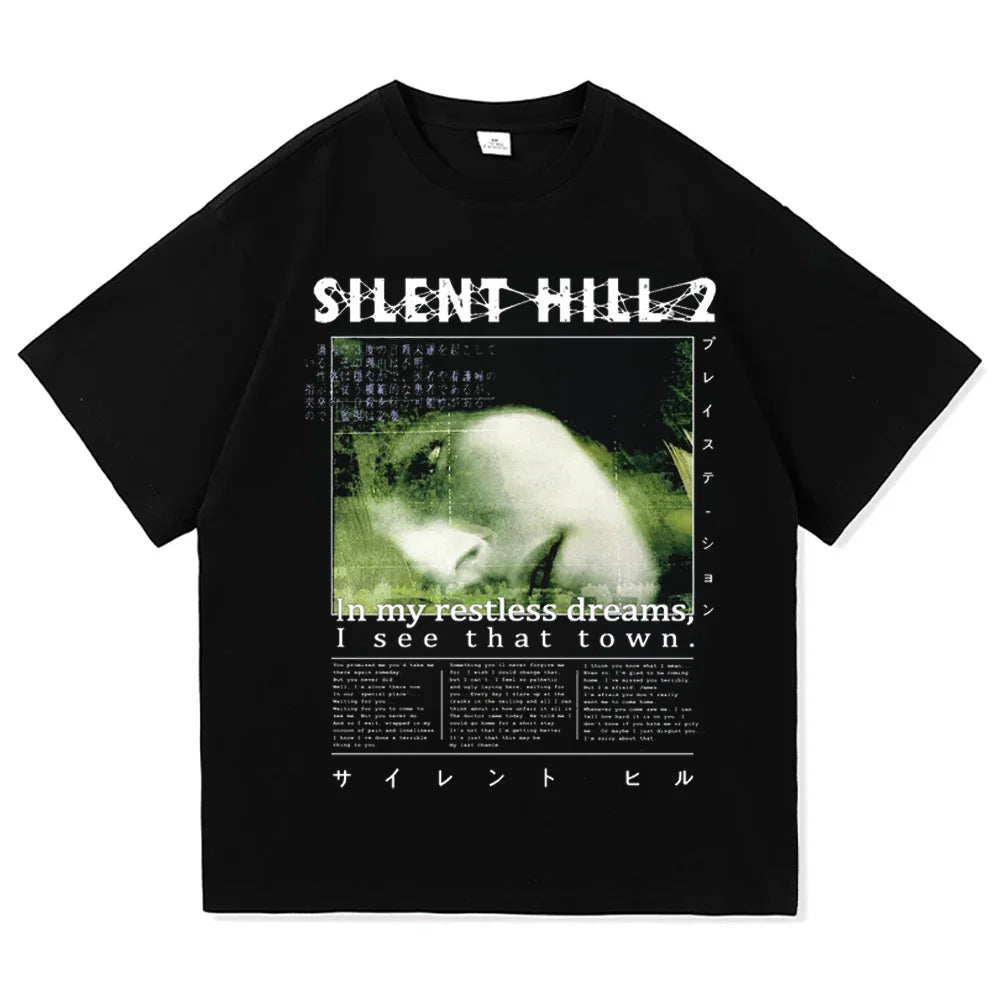 Men's Pyramid Head Silent Hill Round Neck Tees New Arrival T-Shirt T Shirts Cotton Tops Funny Short Sleeve
