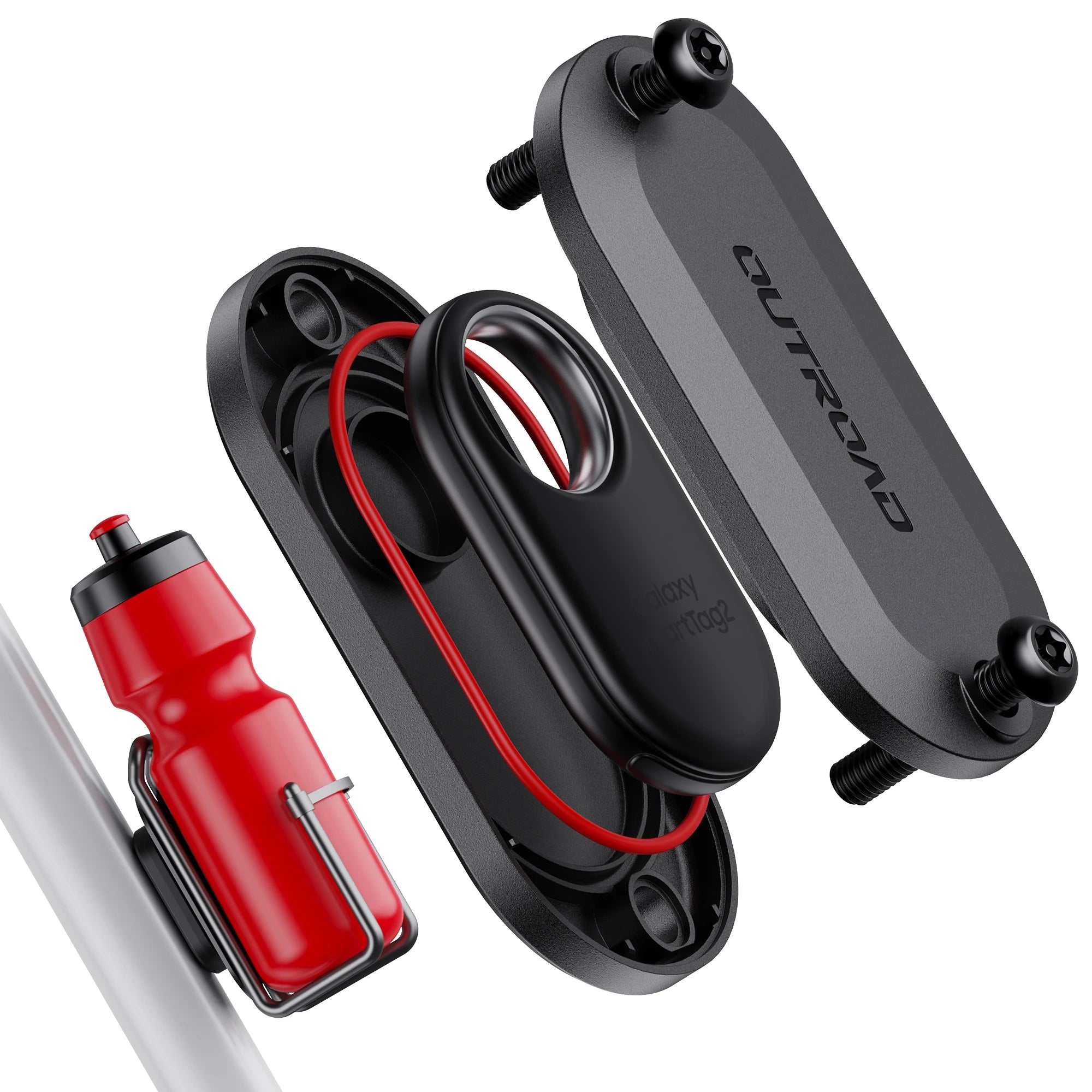 for SmartTag2 Bike Mount IPX8 Waterproof Bike GPS Tracker Holder for Galaxy Smart tag2 Hidden Under Bottle Cage SmartTag2 Case