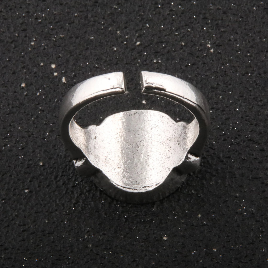 Game Dark Souls Series Men Rings Havel's Demon's Scar Chloranthy Badge Adjustable Ring Male Fans Cosplay Jewelry Accessories
