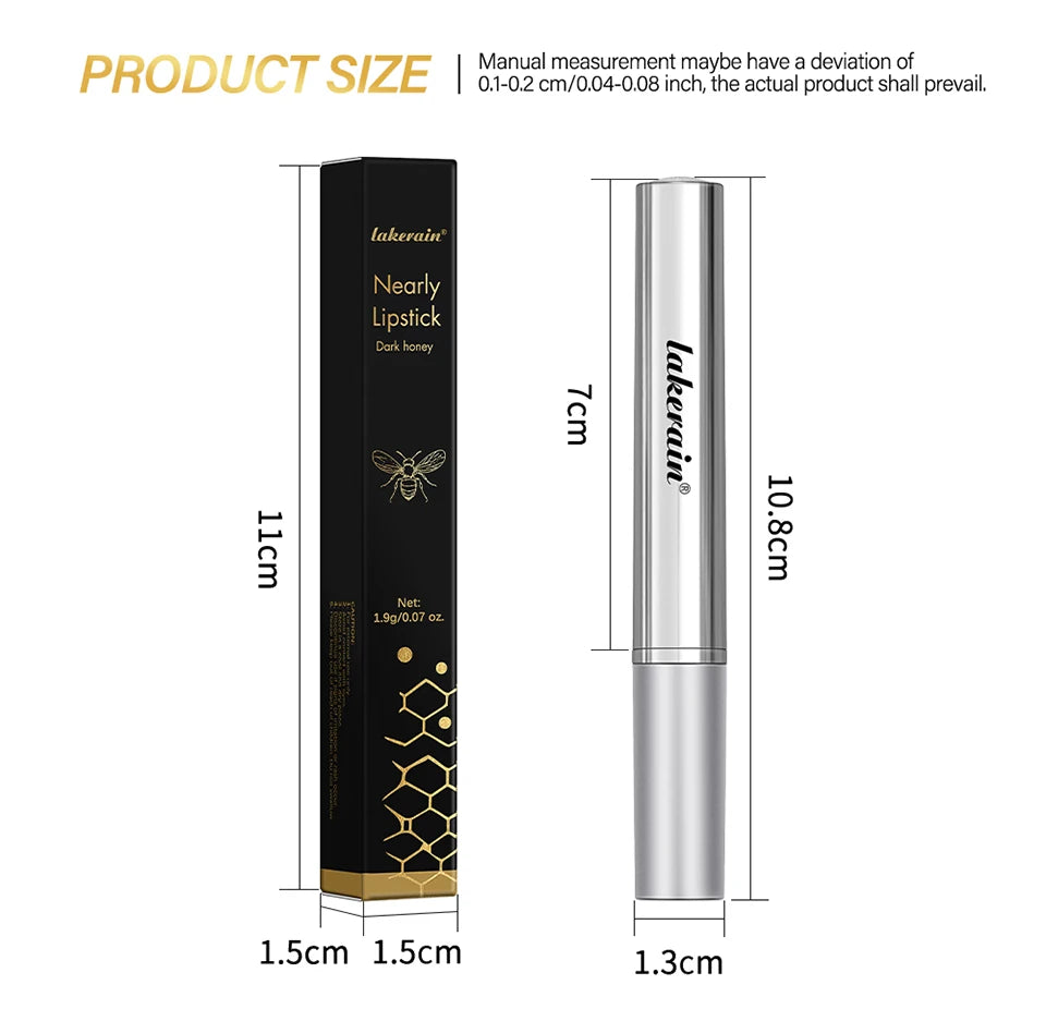 4pcs Honey Colorless Lip Balm Lipstick Long Lasting Moisturizing Lips Plumper Nourish Makeup Lip Care Cosmetic
