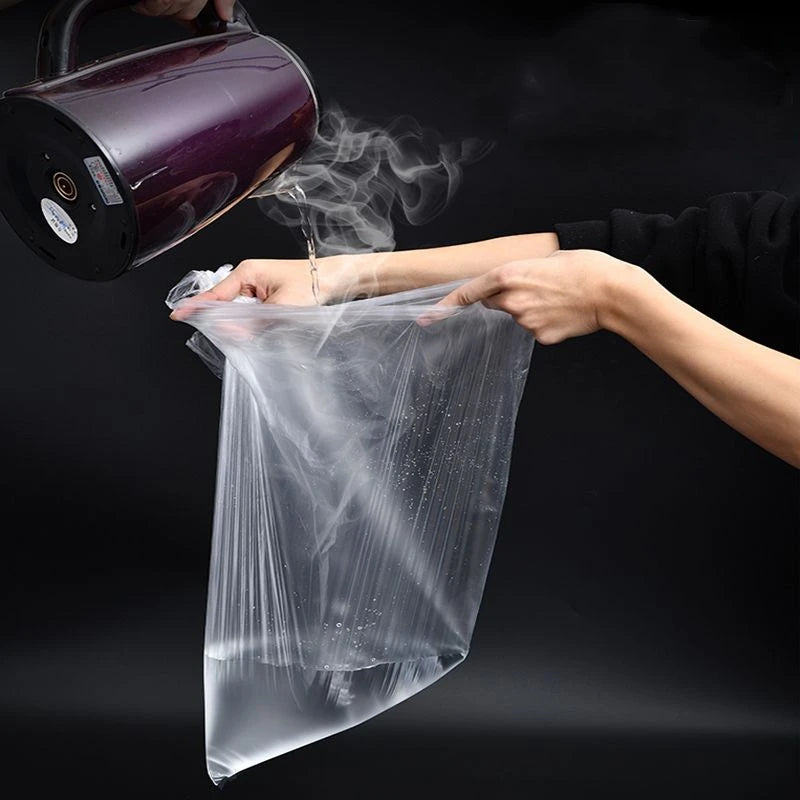90pcs Environmentally Disposable Foot Tub Liners Bath Basin Bags for Feet Pedicure Foot Detox SPA Heat Preservation Accessories