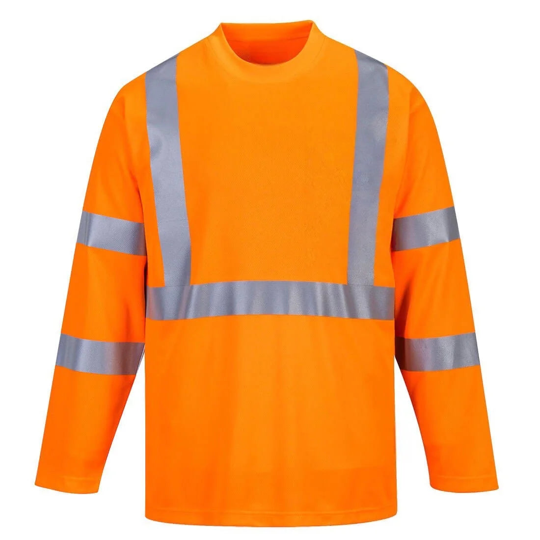 Outdoor spring and autumn long sleeved T-shirt, running and cycling safety clothing, quick drying and speed reducing casual clot