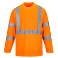 Outdoor spring and autumn long sleeved T-shirt, running and cycling safety clothing, quick drying and speed reducing casual clot