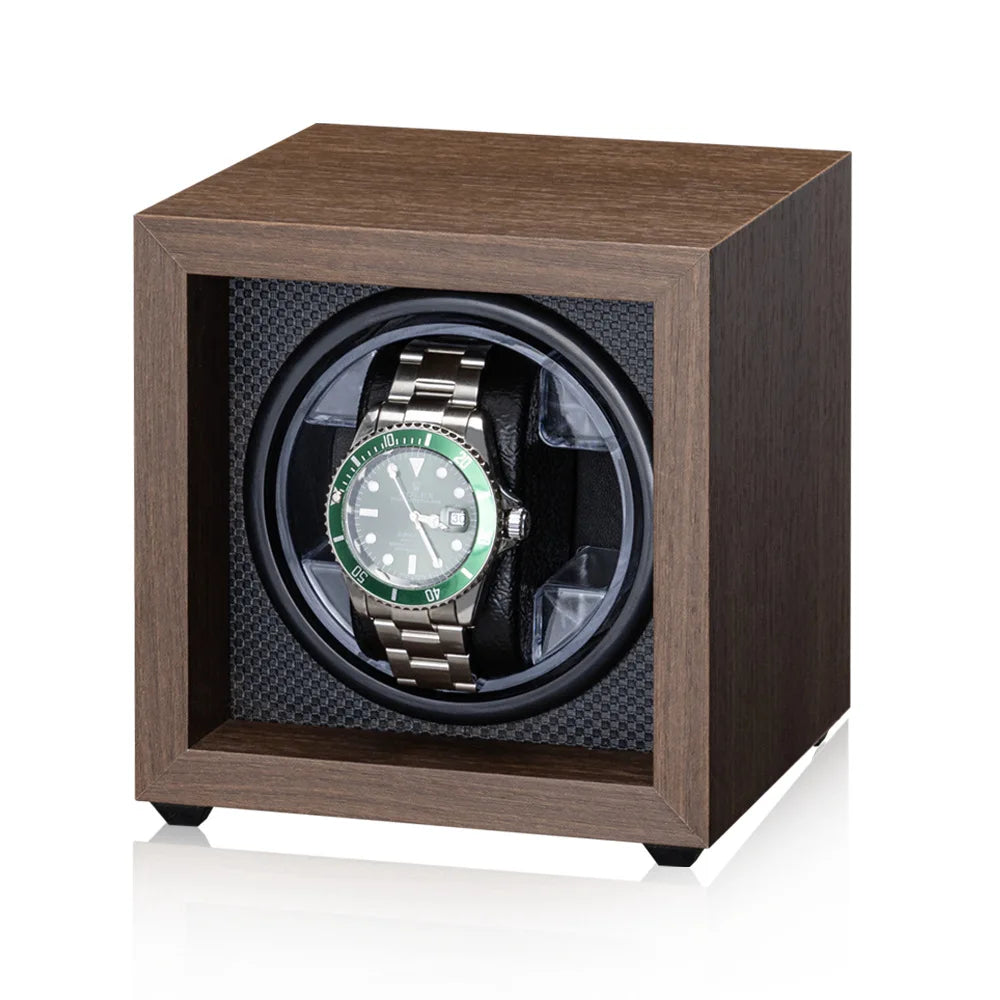 Watch Winders for Automatic Watches witn Light 1slots/2slots/4slots/6slots Watches Rotate Stand 5V-9V,1A-2A USB Cable Connection