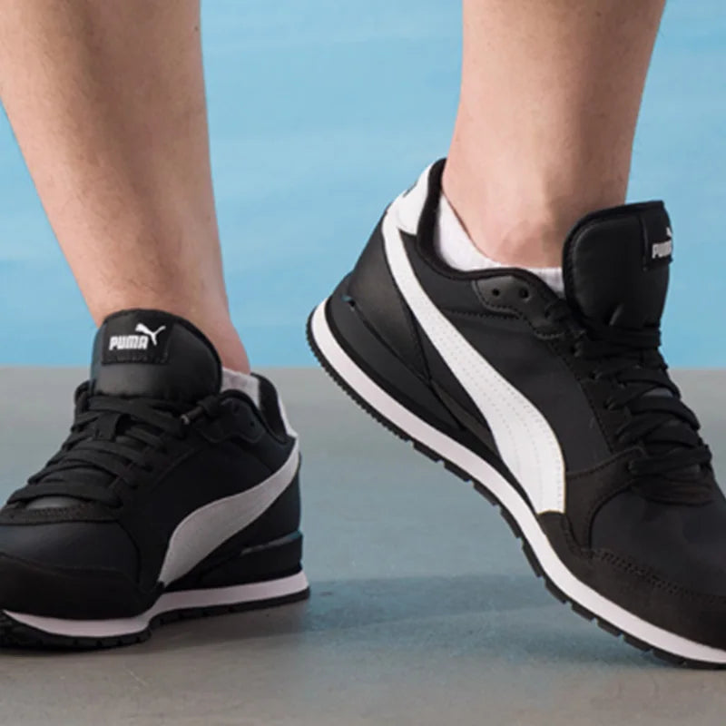 Puma Mid Casual Shoes Comfort Lightweight Daily Sneakers 384857-01