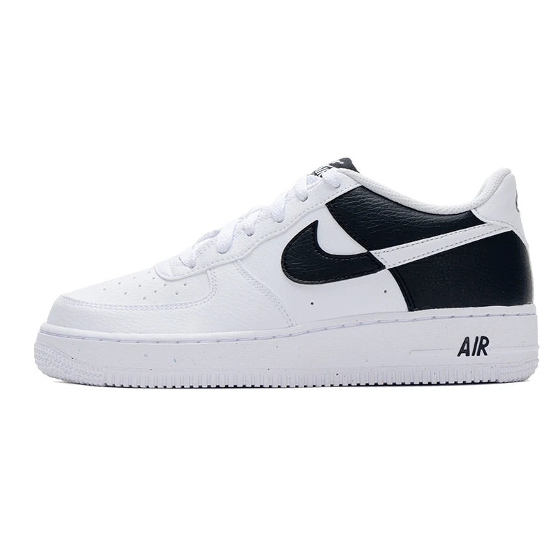 Nike (Nike) Women's Shoes Air Force 1 (Gs) Sports Shoes, Trendy and Fashionable, Cushioning, Wear-Resistant, Casual Sneakers, Skateboard Shoes Hf9096-100