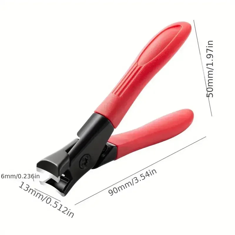 Thick Nail Clippers Set Splash Resistant False Nails Cutter Professional Nail Plier Pedicure Tools for Nail Tip Manicure Tools