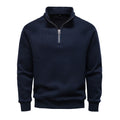AIOPESIN Brand Men Winter Thermal Sweater Cotton Zipper Slim Fit Thermal Underlayer Top Luxury Soft Shell Pullover Sweatshirt