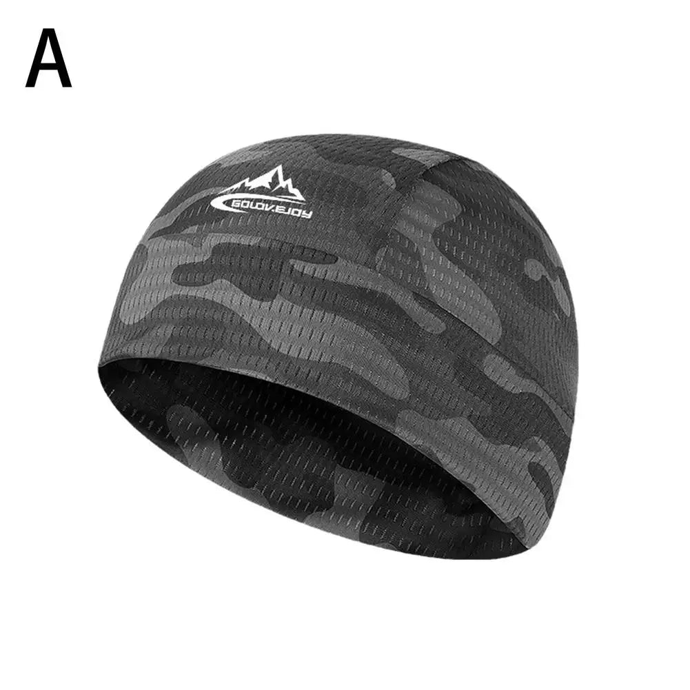 Cooling Skull Cap Helmet Lining Breathable Sweat Wicking Cycling Sports Running Hat Comfortable Outdoor Hiking Cap Quick Dry Cap