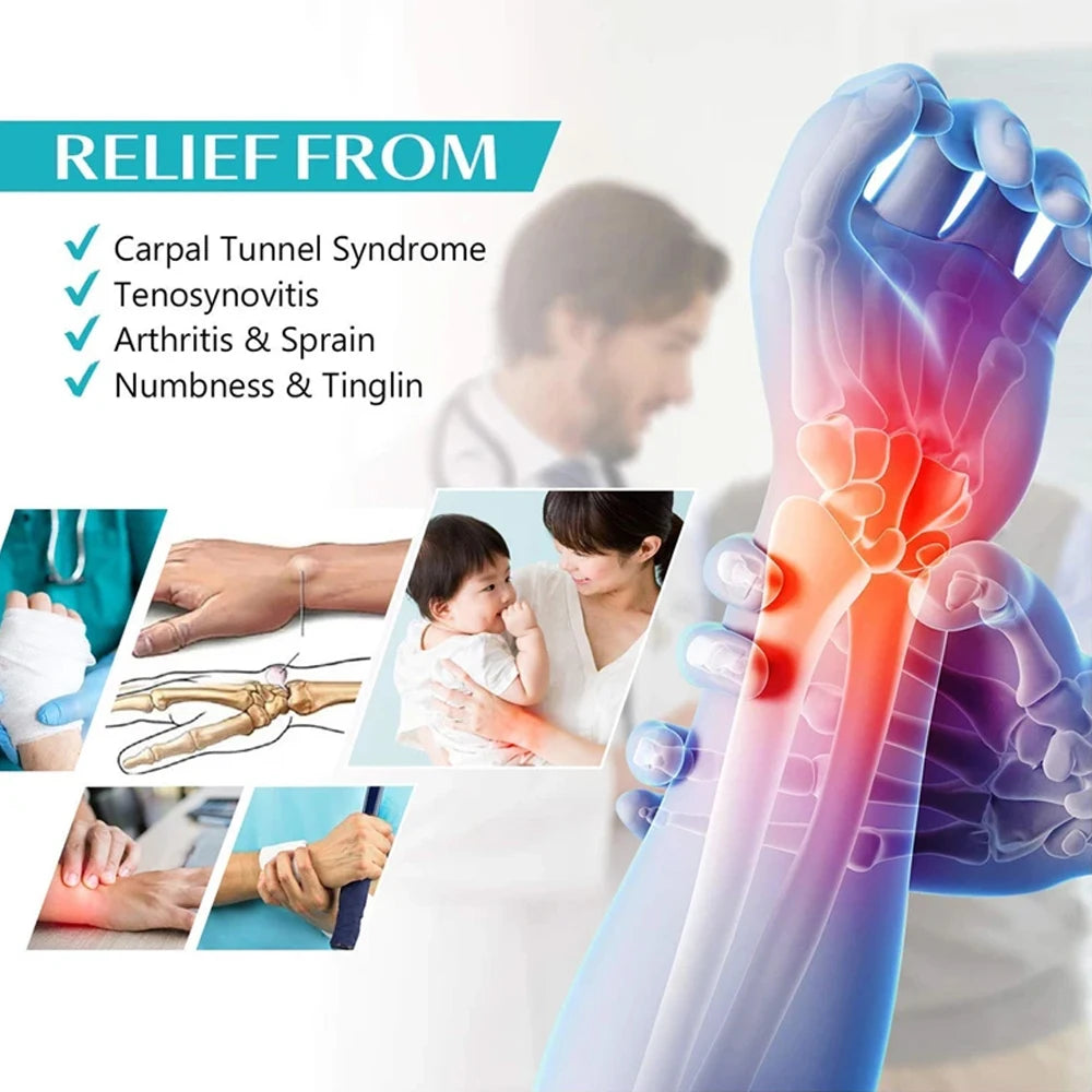 1Pcs Reversible Thumb&Wrist Stabilizer Splint for BlackBerry Thumb,Trigger Finger, Pain Relief, Arthritis,Tendonitis, Sprained
