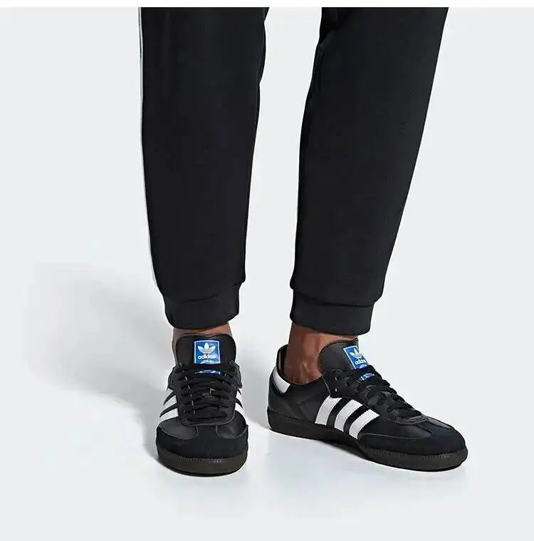 Adidas Official Authentic SAMBA OG Clover Men's And Women's Casual Board Shoes B75807